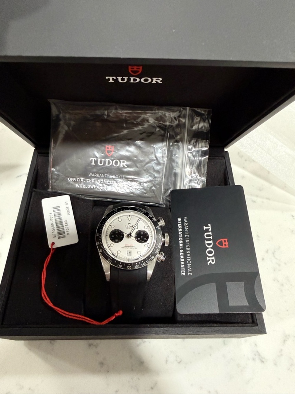 Tudor Black Bay Chrono Steel Watch with Black and White Dial - Picture 2 of 6